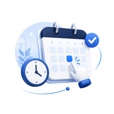 Book in 60 seconds